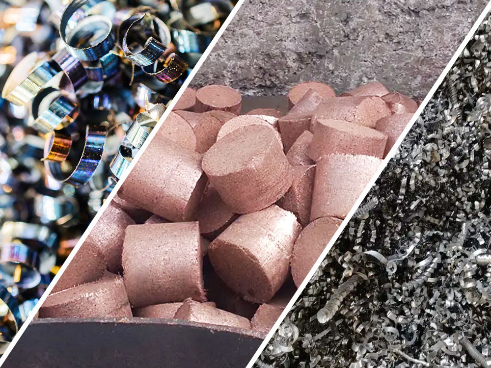 金屬屑/刮削/車(chē)削壓縮